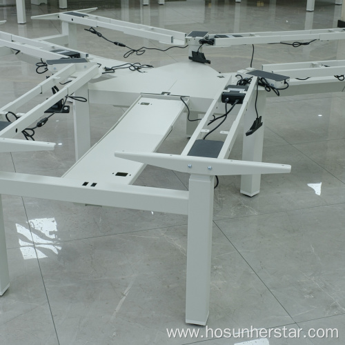 120° three-person intelligent lifting table